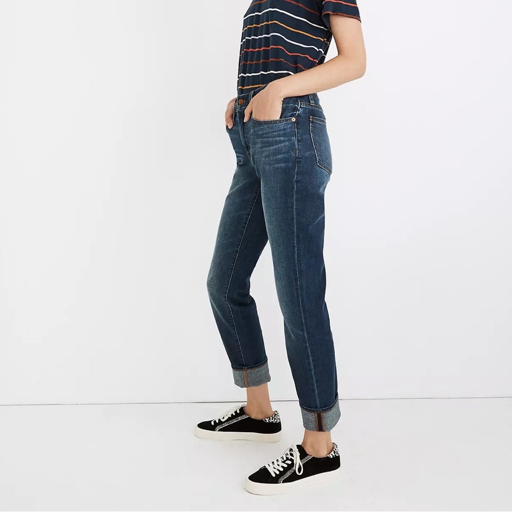 Madewell The Slim Boyjean in Ellers Wash
